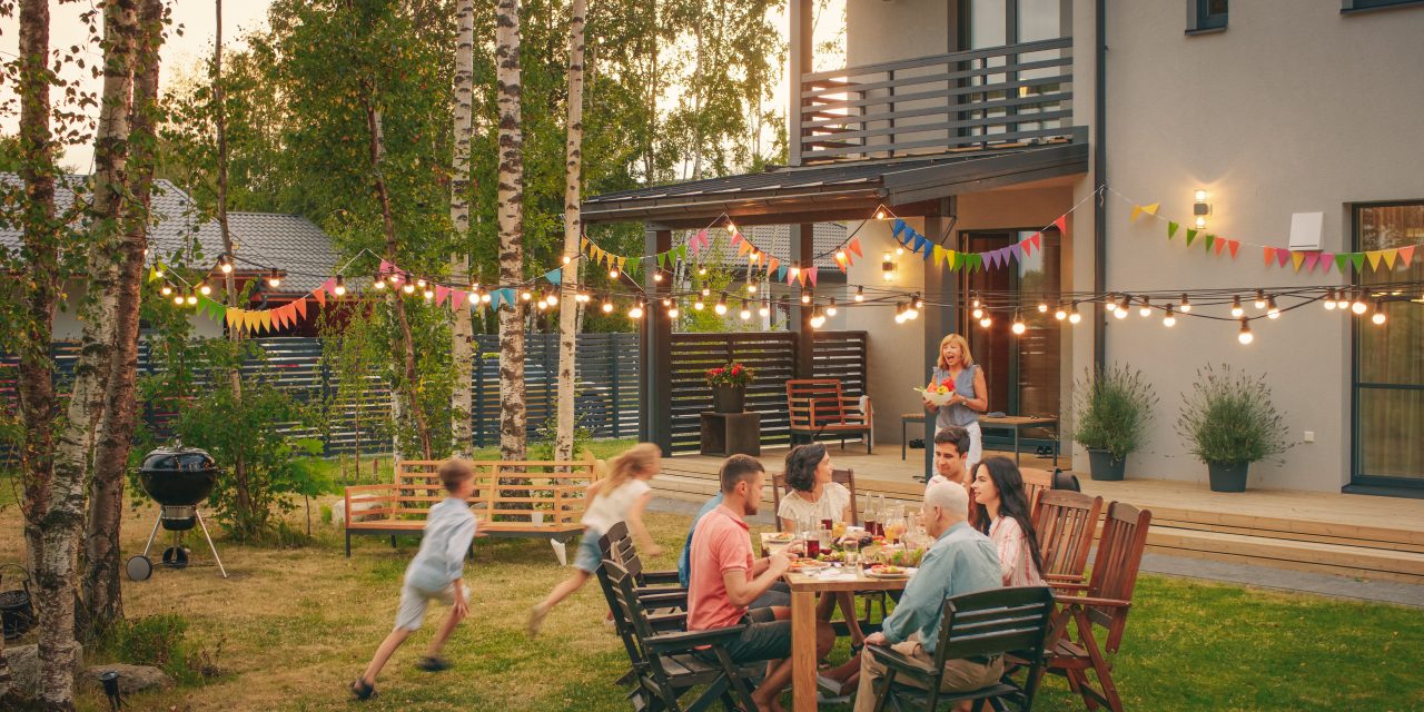 Deze zomer buiten in de tuin eten